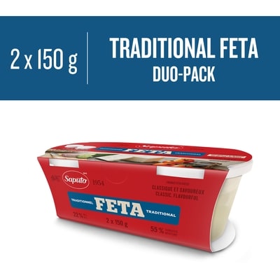 Saputo Feta Cheese 300 g, $3.00/100g