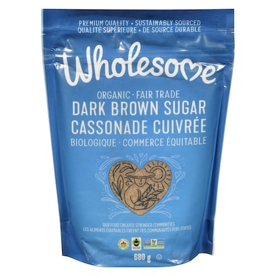 Wholesome Sweeteners Organic Dark Brown Sugar 680 g, $2.37/100g