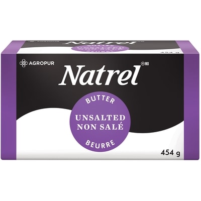 Natrel Unsalted Butter 454 g, $1.76/100g