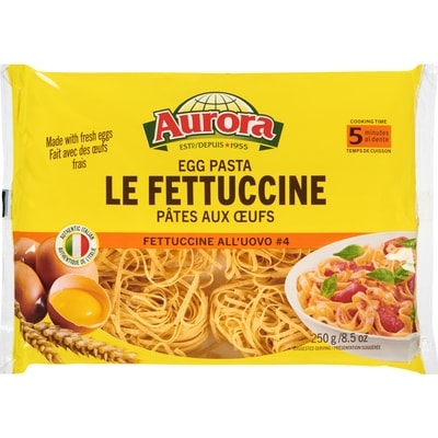 Aurora Egg Pasta, Fettuccine 250 g, $1.80/100g