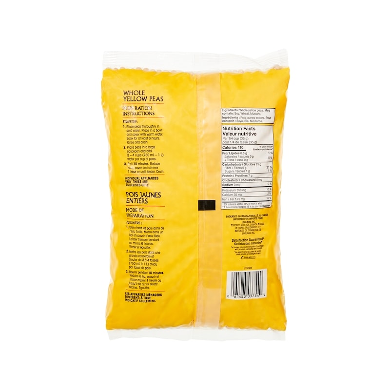 Whole Yellow Peas