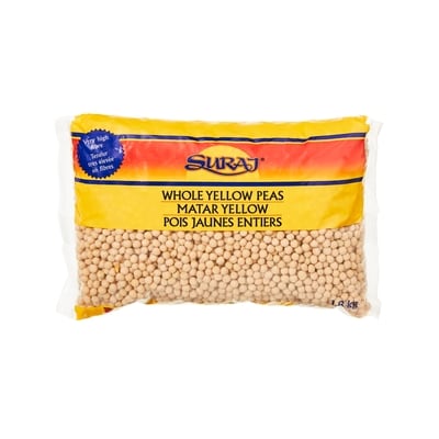 Suraj Pois jaunes entiers 1.81 kg, 0,22 $/100g