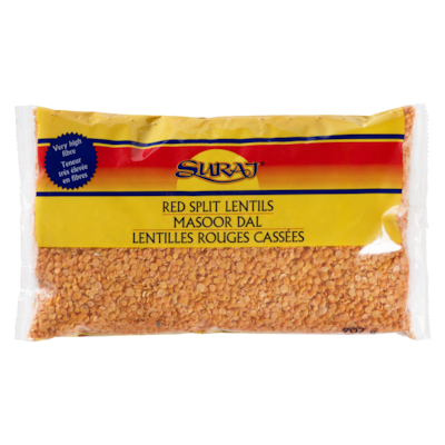 Suraj Red Split Lentils 907 g, $0.36/100g