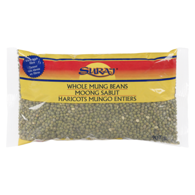 Suraj Whole Mung Beans 907 g, $0.38/100g