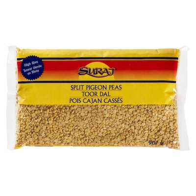 Suraj Lentilles Toor Dal sèches 907 g, 0,50 $/100g