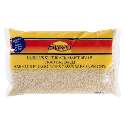 Suraj Beans Huskless Split Black Mapte 907 g, $0.44/100g