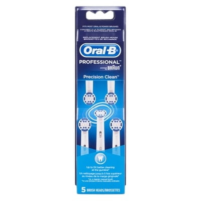 Oral B Professional Precision Clean Brush Head Set 5 ea, $8.80/1ea