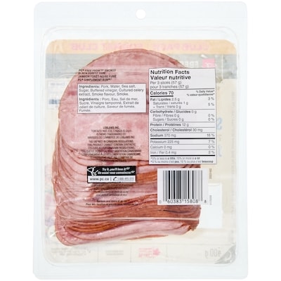 Tranches de jambon Forêt-Noire fumé Simplement bon, format club