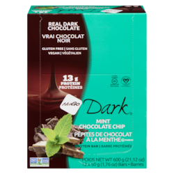 NuGo Vegan Nutrition Bar, Dark Mint Chocolate  12x50.0 g, $5.50/100g