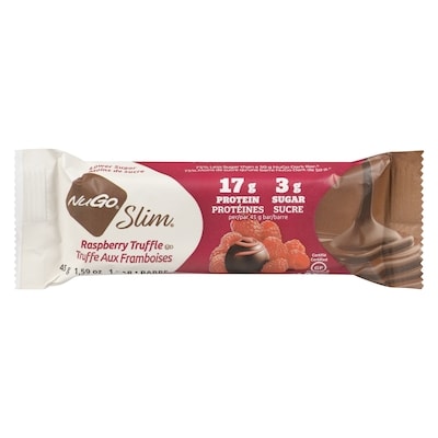NuGo Slim Bar, Raspberry  12x45.0 g, $5.55/100g