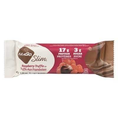 NuGo Slim Bar, Raspberry Truffle 45 g, $6.67/100g