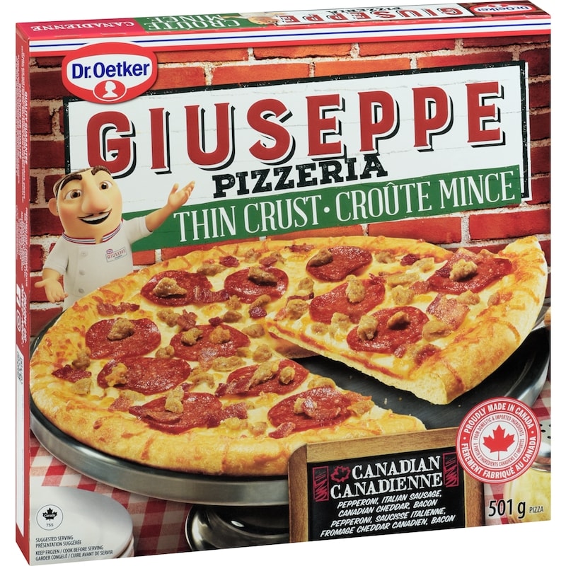 Giuseppe Thin Crust Canadian Pizza