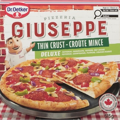 Dr. Oetker Giuseppe pizza à croûte mince Deluxe 515 g, 1,55 $/100g
