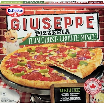 Dr. Oetker Giuseppe pizza à croûte mince Deluxe 515 g, 1,17 $/100g