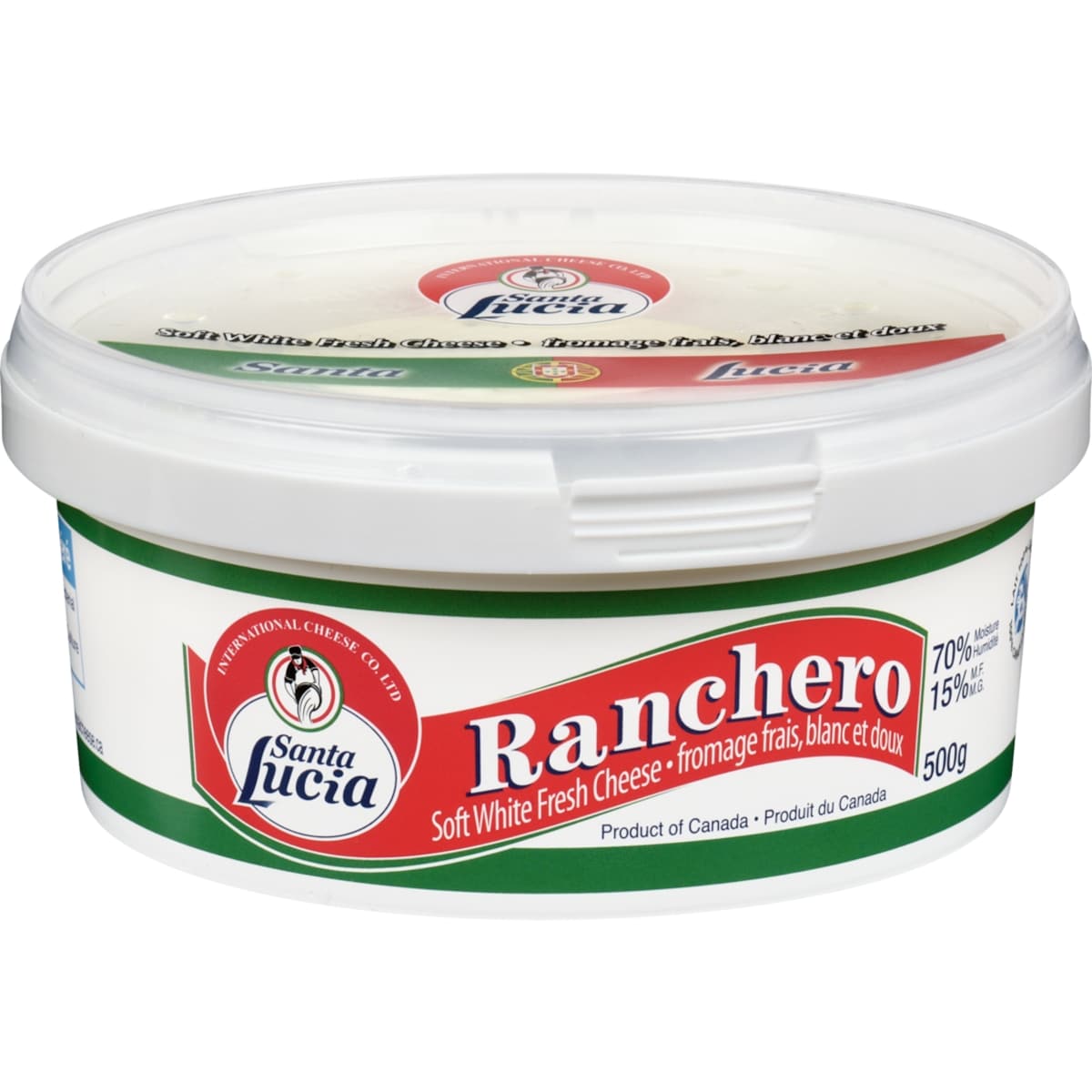 Santa Lucia Ranchero Soft White Fresh Cheese 15% M.F. 475 g, $2.10/100g