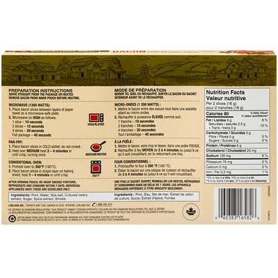 Free From Naturally Smoked Fully Cooked Bacon