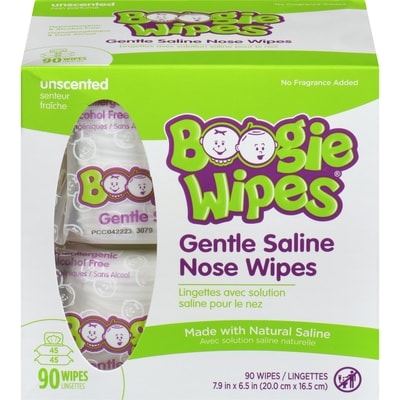 Boogie Wipes Wipes, Unscented 2x45.0 ea, $0.09/1ea