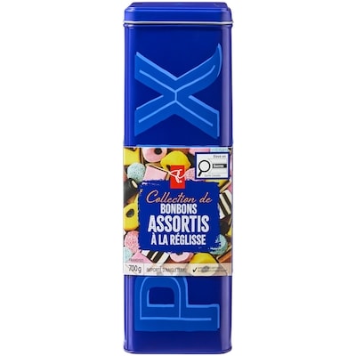 le Choix du Président Collection de bonbons assortis à la réglisse 700 g, 1,71 $/100g