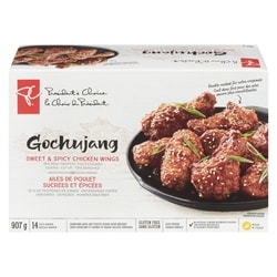 le Choix du Président Ailes de poulet sucrées et épicées gochujang 907 g, 1,98 $/100g