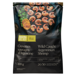 Crevettes nature - Assiette Bleue