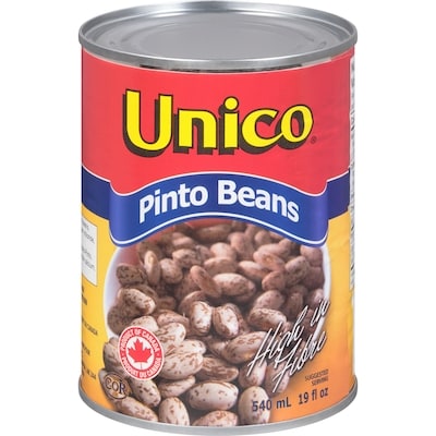 Unico Haricots Pinto 540 ml, 0,46 $/100ml