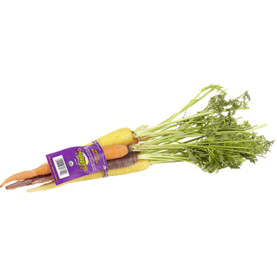null Organic Rainbow Carrots 1 ea, $6.99/1ea