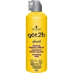 Schwarzkopf got2b Glued Atomiseur Effet Glacé 340 g, 3,09 $/100g