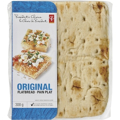 President's Choice Flatbread, Original 300 g, $1.17/100g