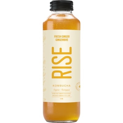 Rise Kombucha Fresh Ginger 414 ml, $1.21/100ml