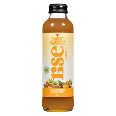 Rise Kombucha Fresh Ginger 414 ml, $0.84/100ml