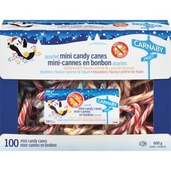 Carnaby Sweet Assorted Mini Candy Canes 600 g, $1.17/100g