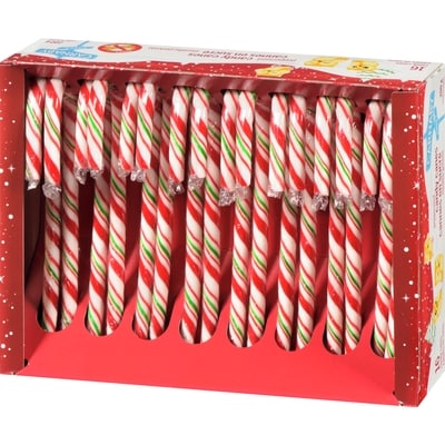Peppermint Flavour Candy Canes
