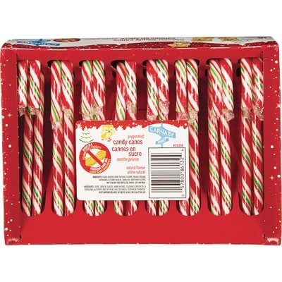 Carnaby Sweet Cannes en sucre à saveur de menthe poivrée 200 g, 1,75 $/100g
