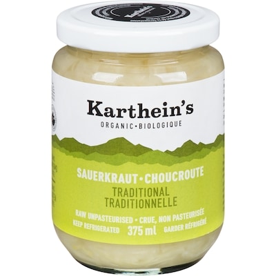 Karthein’s Organic Choucroute traditionnelle 375 ml, 2,40 $/100ml