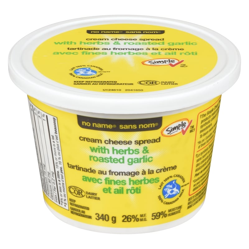 Cream Cheese Spread with Herbs & Roasted Garlic