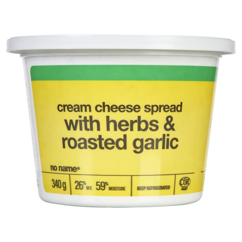 Cream Cheese Spread with Herbs & Roasted Garlic