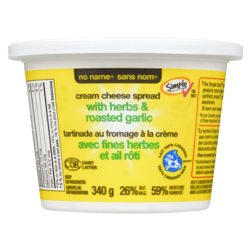 Cream Cheese Spread with Herbs & Roasted Garlic