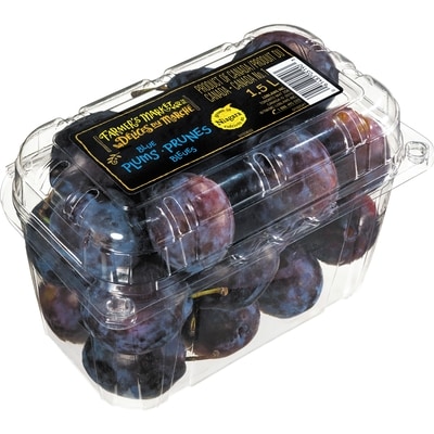 Farmer's Market Blue Plums 1.5 l, $0.47/100ml