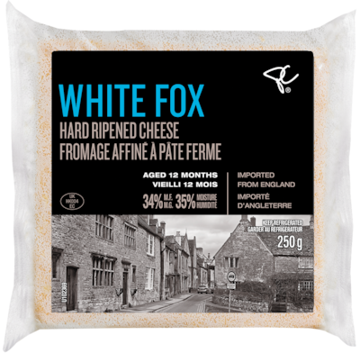 PC Black Label White Fox Hard Ripened Cheese 250 g, $3.20/100g