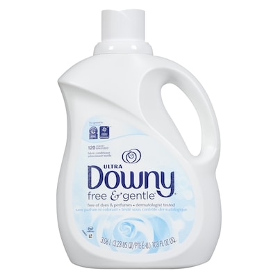 Downy Ultra Free & Gentle Liquid Fabric Conditioner (Fabric Softener) , 120 Loads 3.06 l, $0.52/100ml