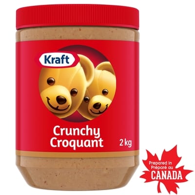 Kraft Beurre d'arachide croquant 2 kg, 0,75 $/100g