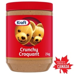 Kraft Beurre d'arachide croquant 2 kg, 0,65 $/100g