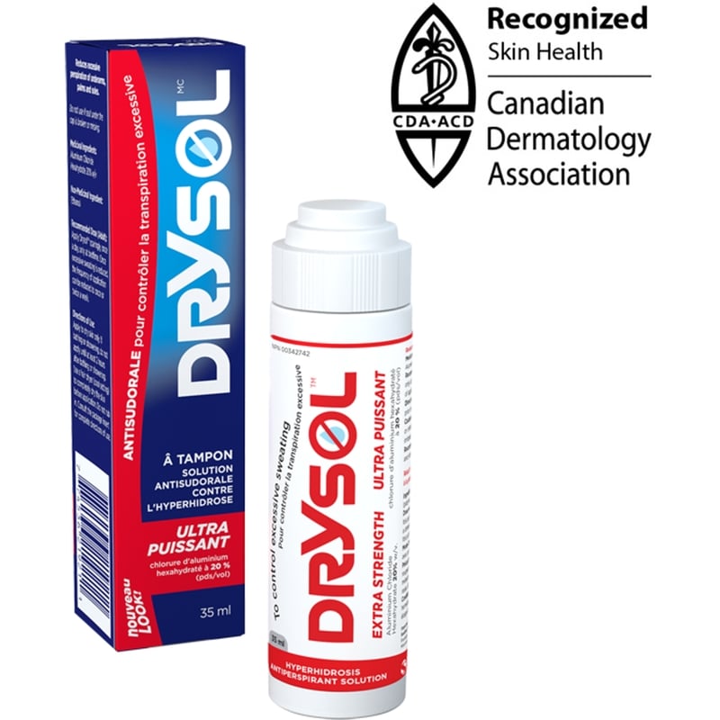 Deodorants, Dab-O-Matic Extra Strength Antiperspirant 20%, 35 ml