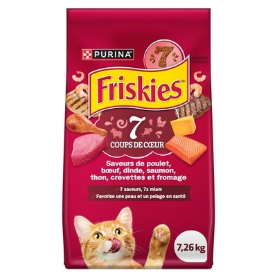 Purina Friskies 7, Nourriture Sèche pour Chats 7,26 kg 7.26 kg, 0,34 $/100g