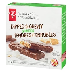 President's Choice Dipped & Chewy S'mores Granola Bars - 156 g | Zehrs