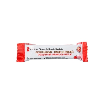 Barres granola Tendres et enrobées aux brisures de chocolat