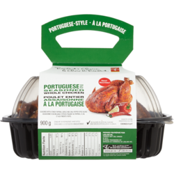 le Choix du Président Poulet Entier Assaisonné À La Portugaise (Après 11h) 1 kg, 1,30 $/100g
