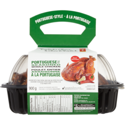 le Choix du Président Poulet Entier Assaisonné À La Portugaise (Après 11h) 1 kg, 1,30 $/100g