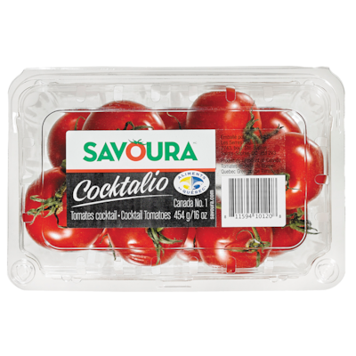 null Tomates cocktail Savoura 454 g, 1,32 $/100g
