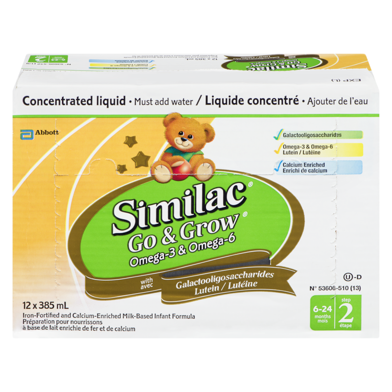 Milk-Based Iron Fortified And Calcium-Enriched Infant Formula Step 2 6-24 Months 